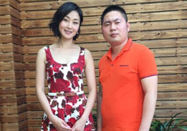 广州门徒与明星合影